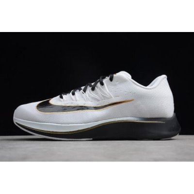 Nike Erkek Zoom Fly Siyah / Metal Altın Koşu Ayakkabısı Türkiye - M4BM46M6